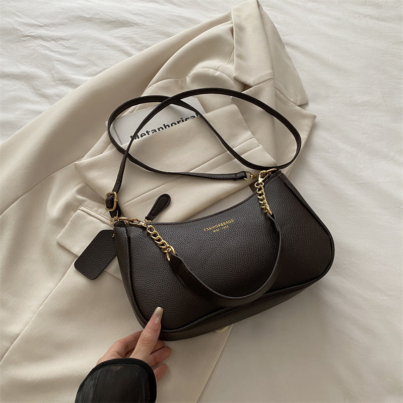 Bolsa Crossbody de Color Sólido - Diseño Minimalista y Elegante